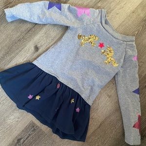Cute Sweatshirt Dress Size 4T